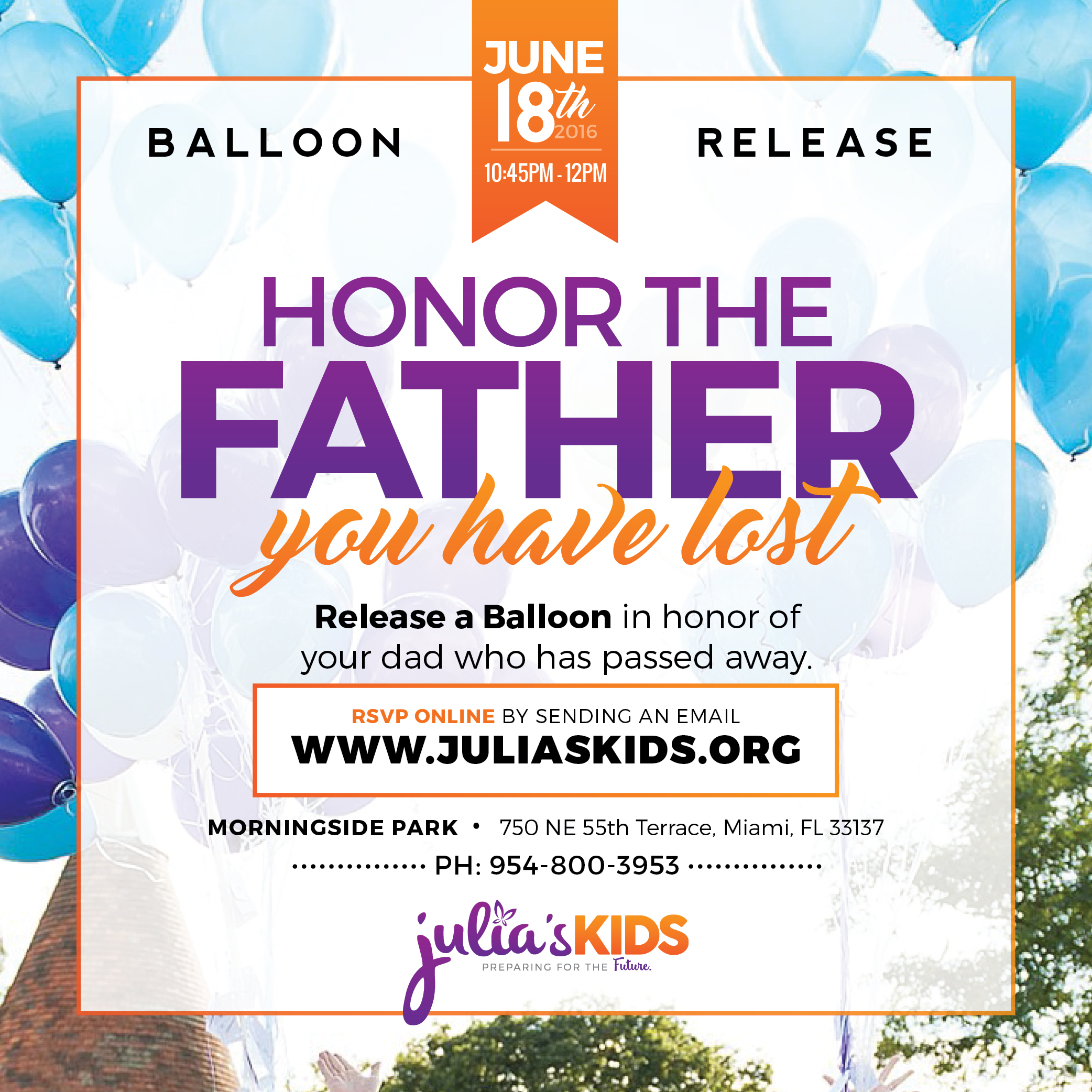 Father’s Day Balloon Release